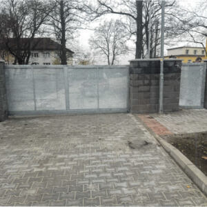 Nový vjezd do dětského domova!